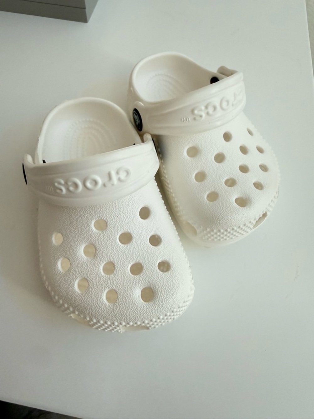 CROCS Kids Classic Clog in White